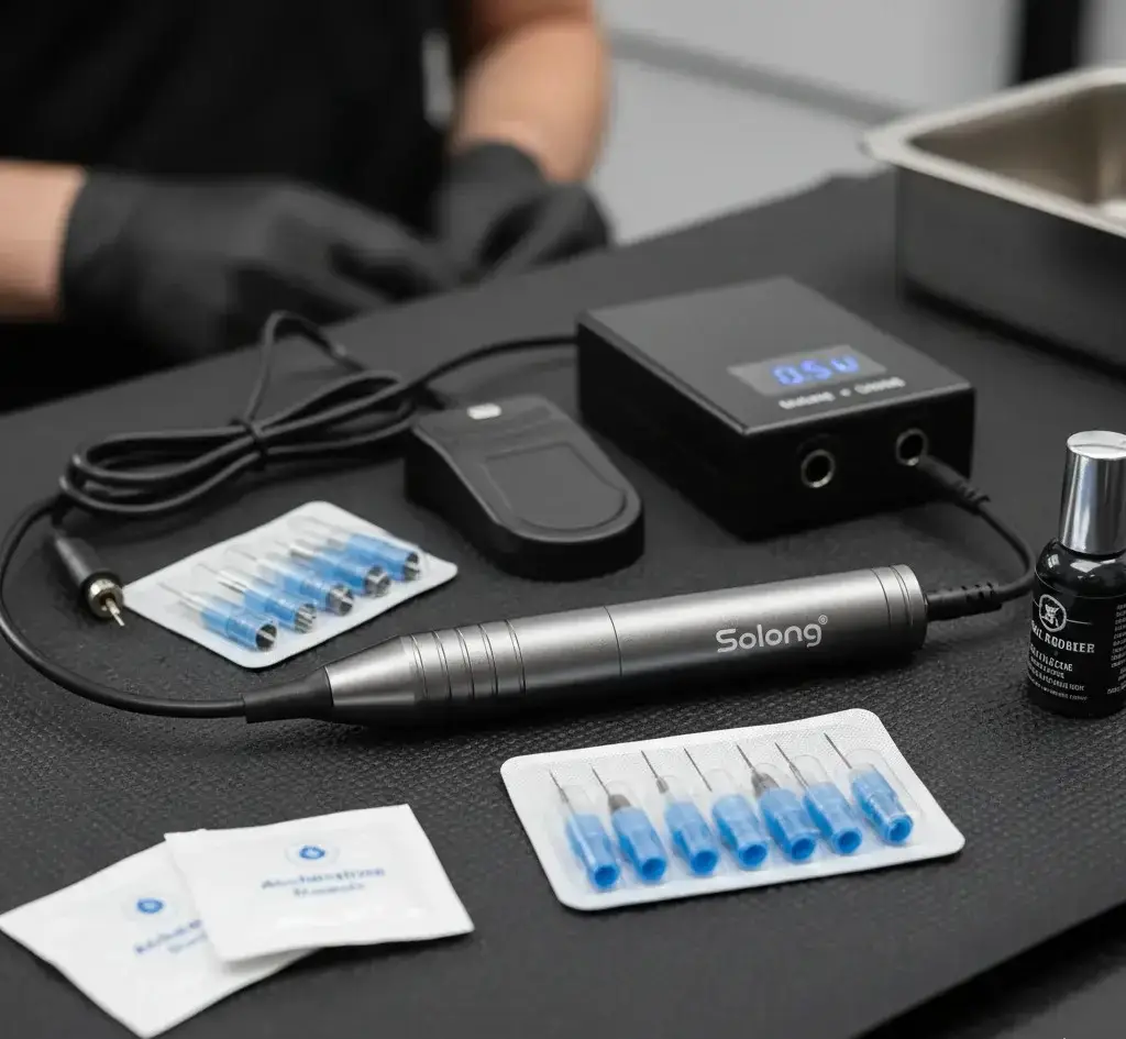 Solong Rotary Tattoo Machine Pen Kit