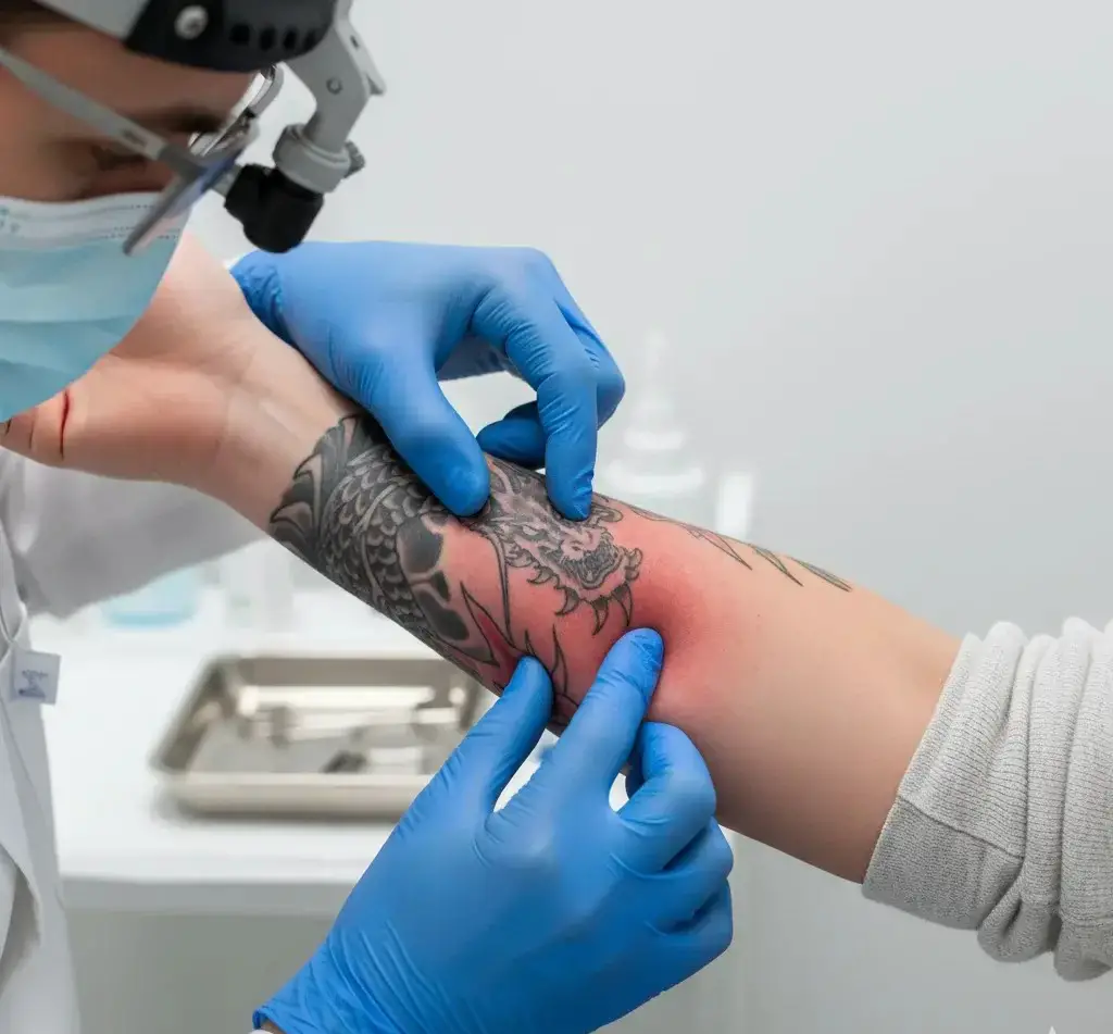 When Should You See A Doctor For Tattoo Cellulitis?