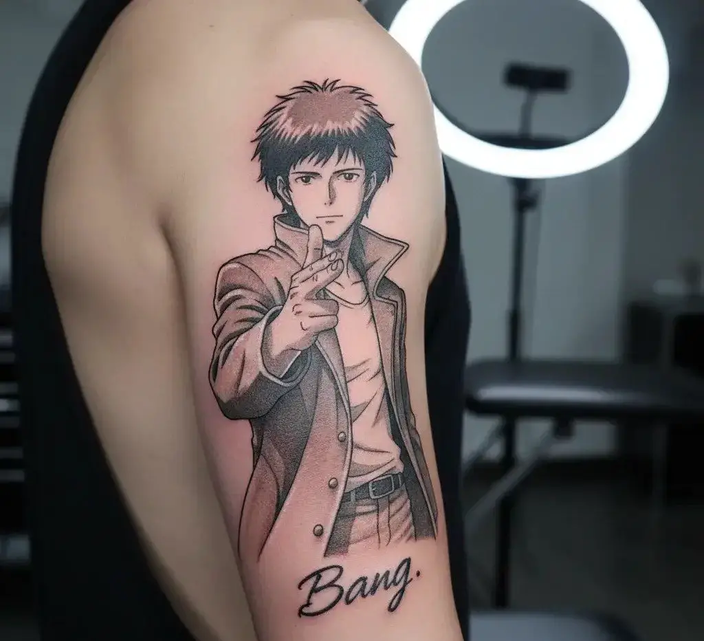 “Bang.” Final Scene Tattoo