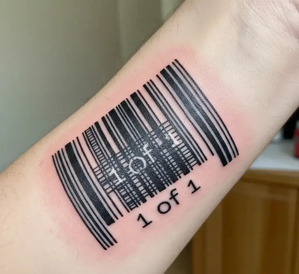 Barcode “1 of 1” Design