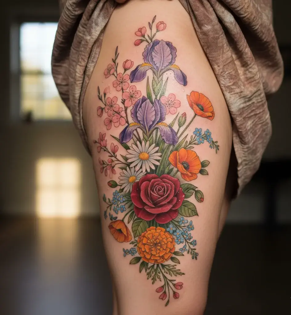 Birth Flower Arrangement