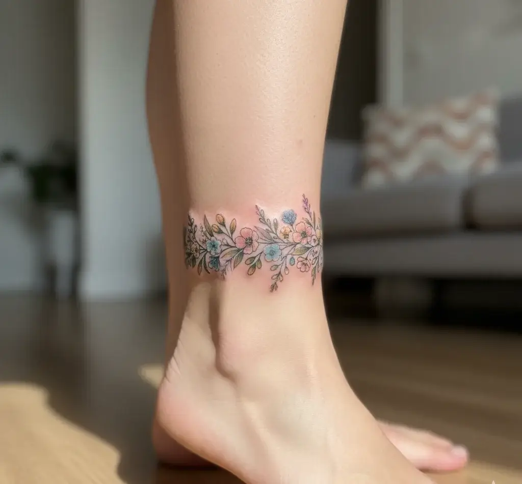 Botanical Leg Band