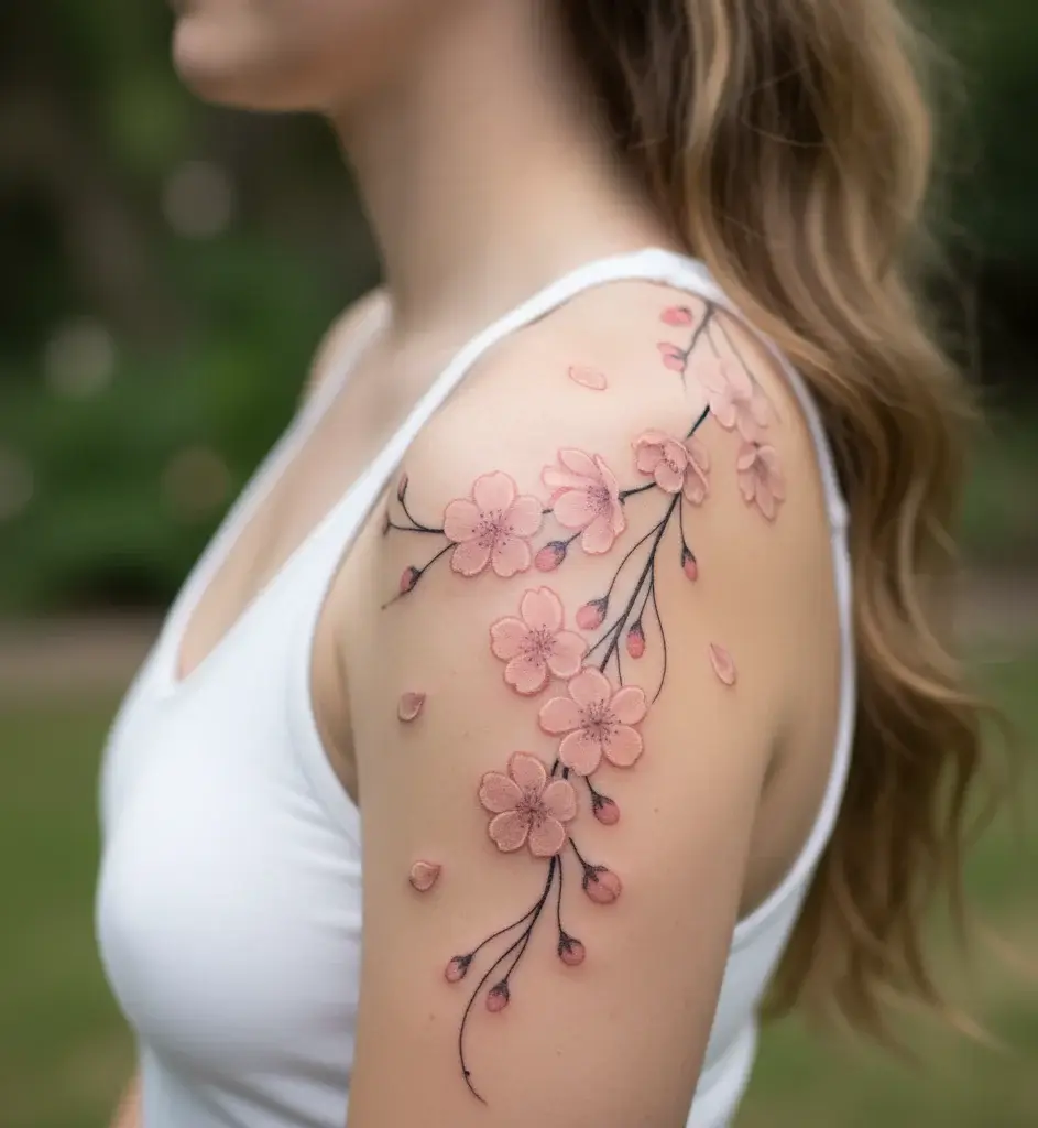 Cherry Blossom Tattoo
