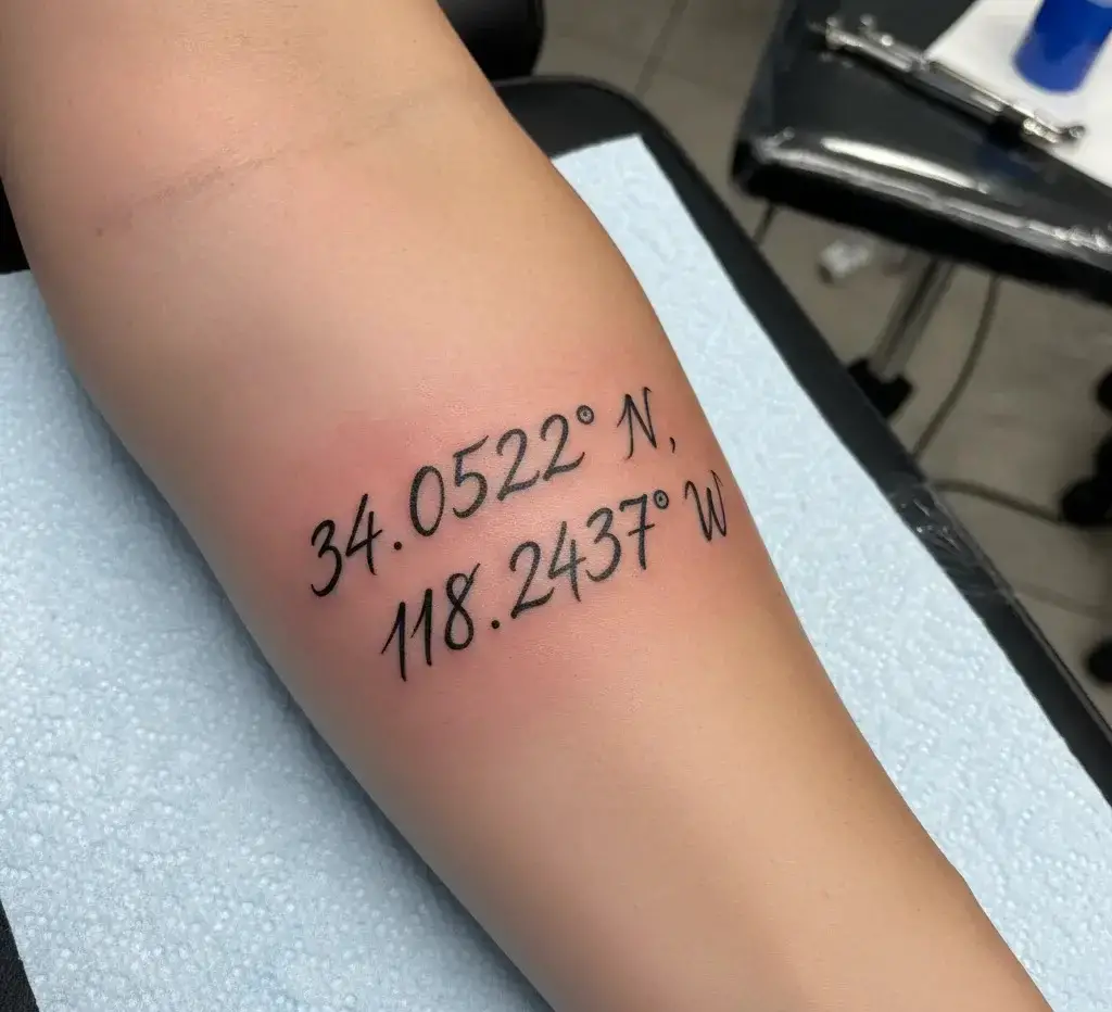 Coordinates in Your Own Handwriting