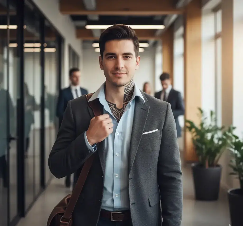 How Long Does It Take to Properly Cover a Neck Tattoo?