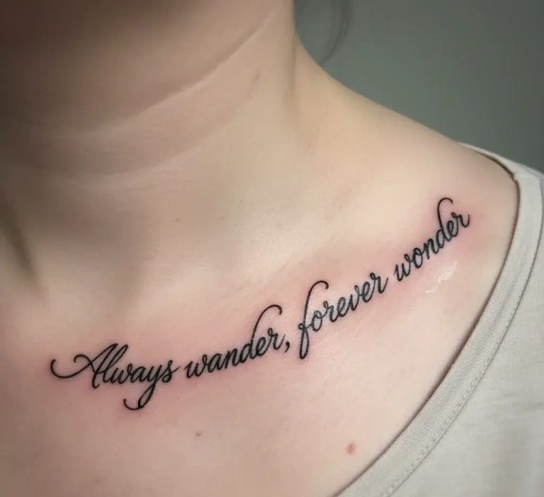 Handwriting Tattoo