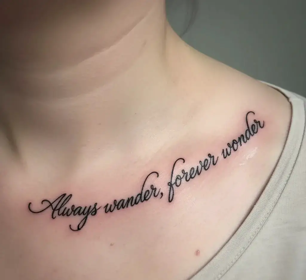 Handwriting Tattoo