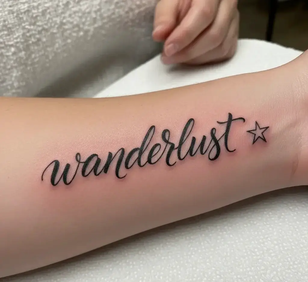 Handwriting With a Small Symbol