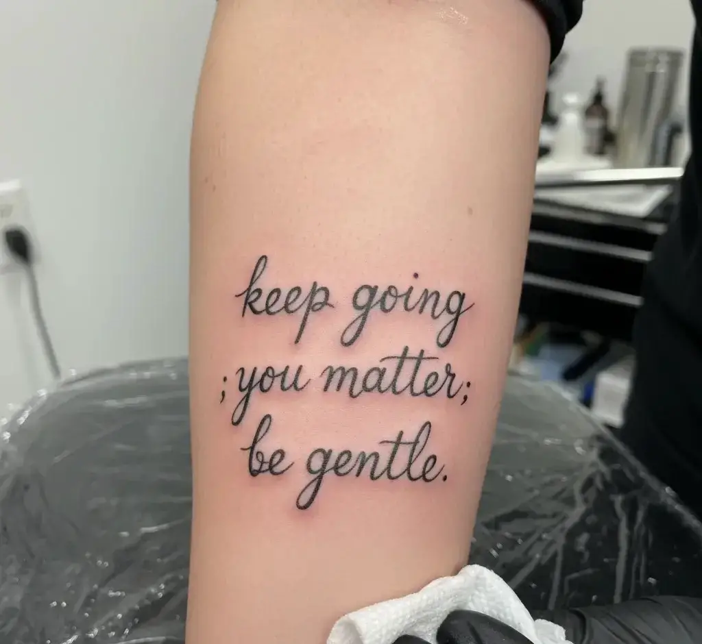 Handwritten Affirmation