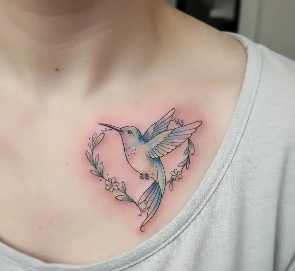 Heart-Shaped Hummingbird