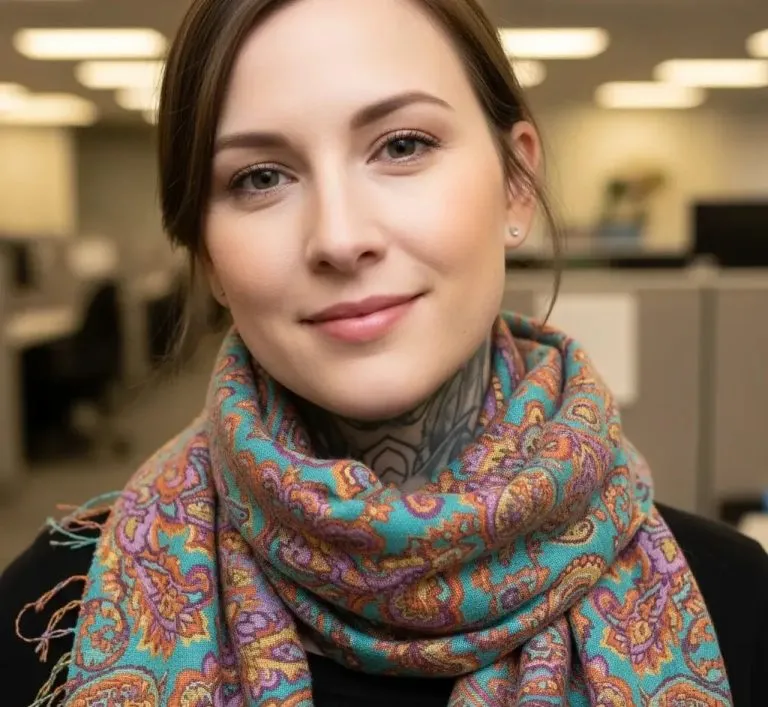 How to Cover Up a Neck Tattoo for Work