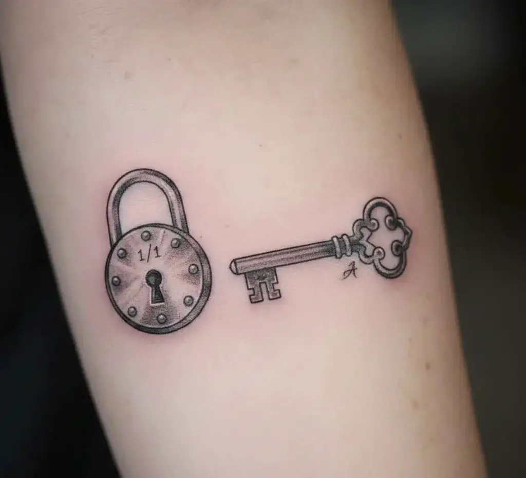 Lock + Key with “1 of 1”