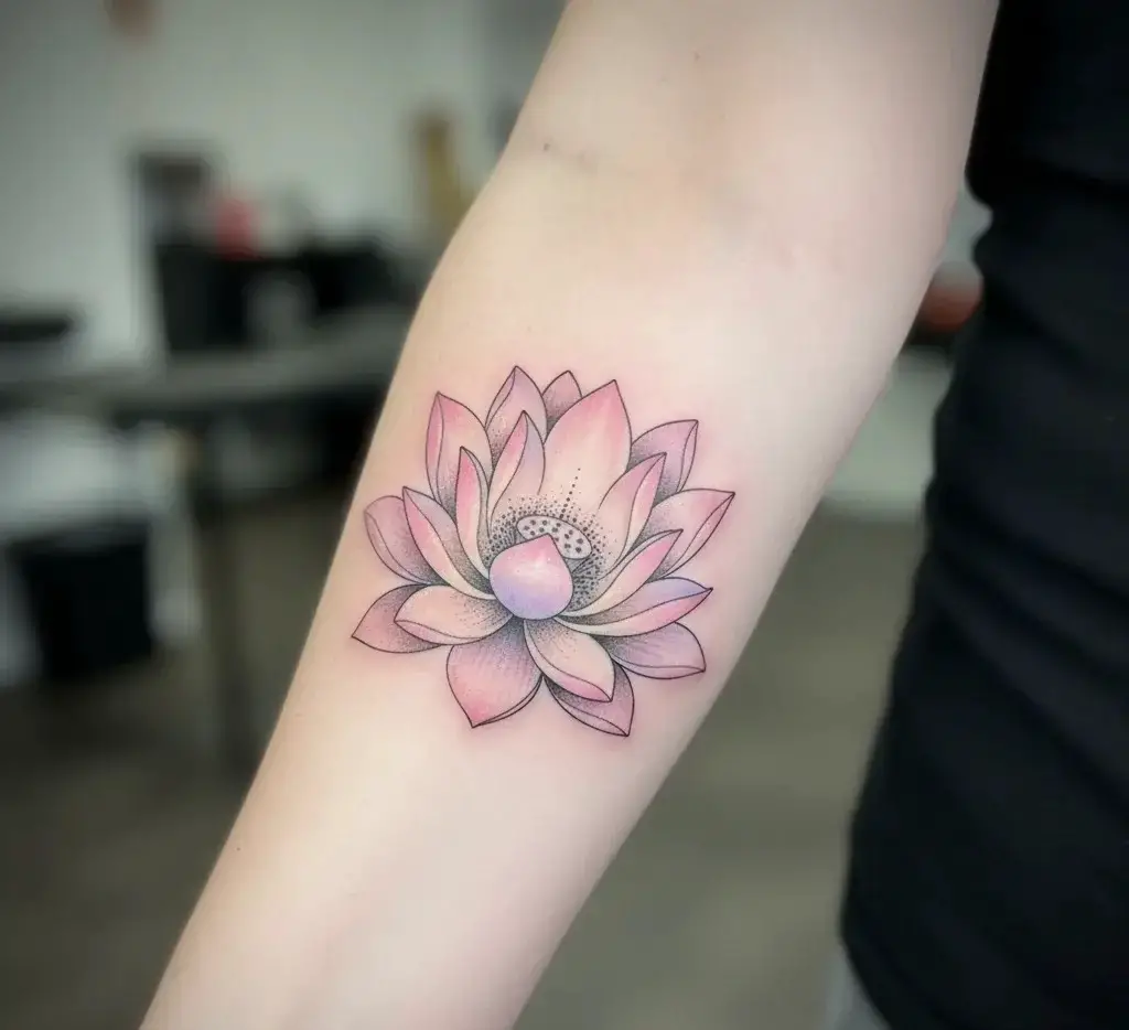 Lotus Flower Tattoo