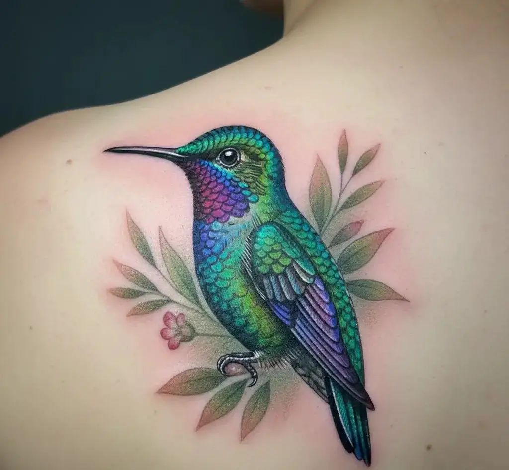 Realistic Micro Hummingbird