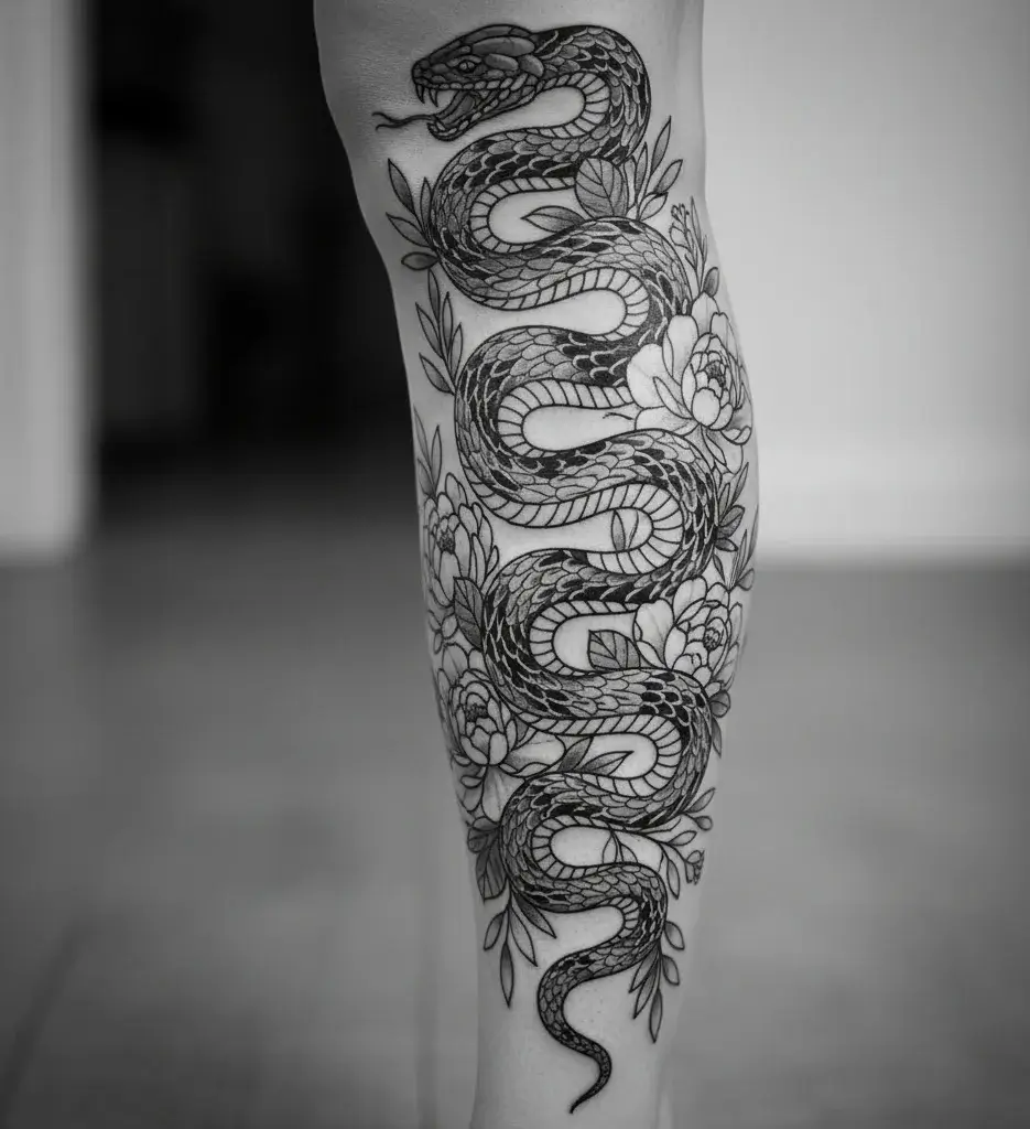 Snake and Flower Fusion