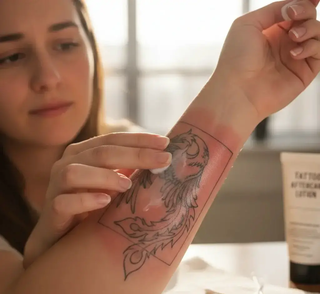 What Type of Lotion Is Safe to Use on a Healing Tattoo?