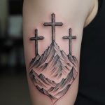 Three Crosses Tattoo
