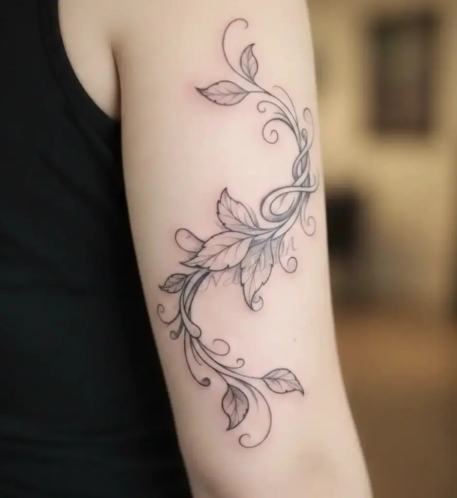 Vine and Leaf Wrap-Around