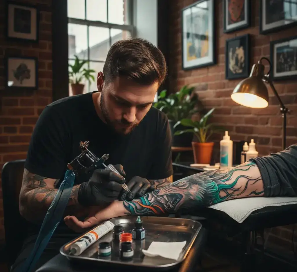What Aftercare Mistakes Can Damage a Black-Grey-and-Color Mixed Tattoo?