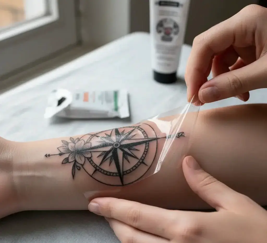 How Do I Remove Tegaderm Without Damaging the Tattoo Ink?