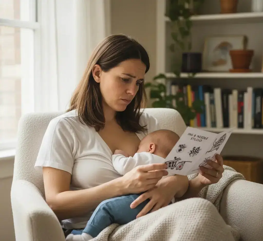 How Does a Tattoo Heal, and Does the Healing Process Change When You’re Breastfeeding?