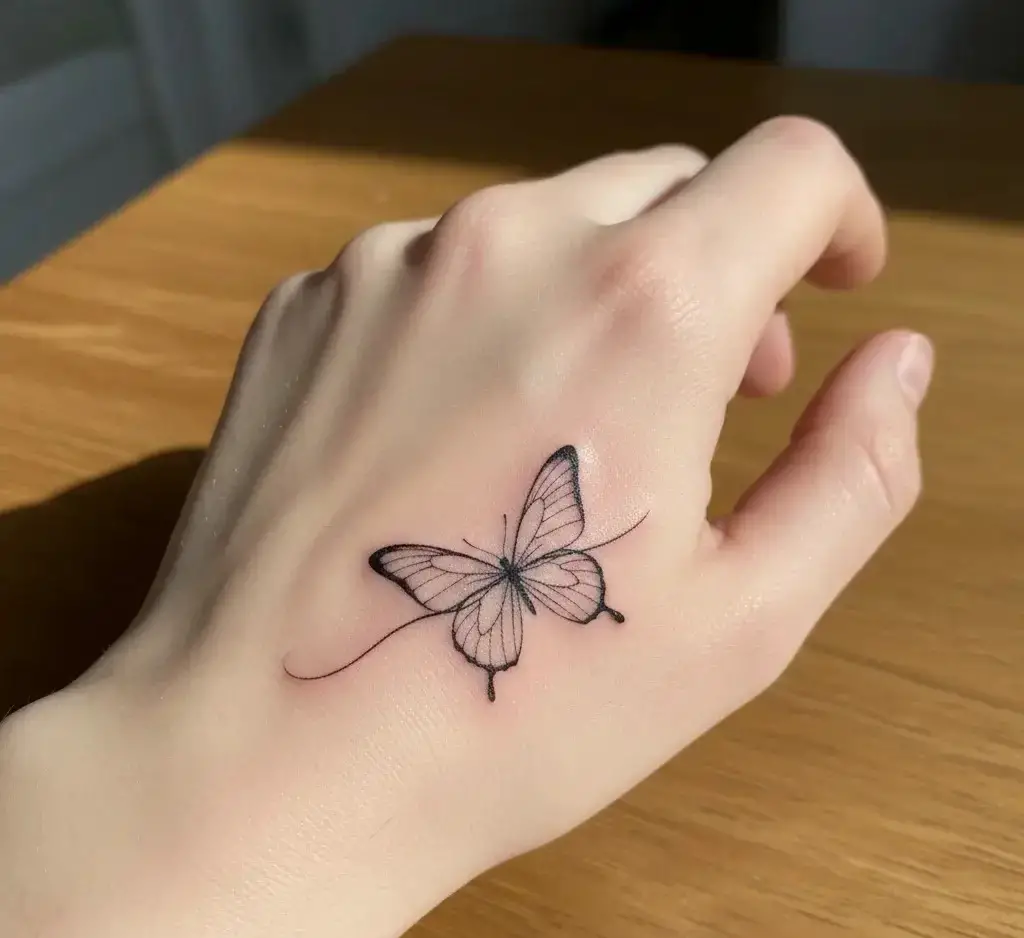 Butterfly Outline
