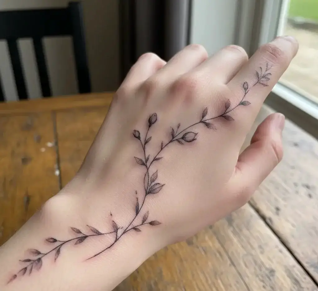 Floral Vine Design