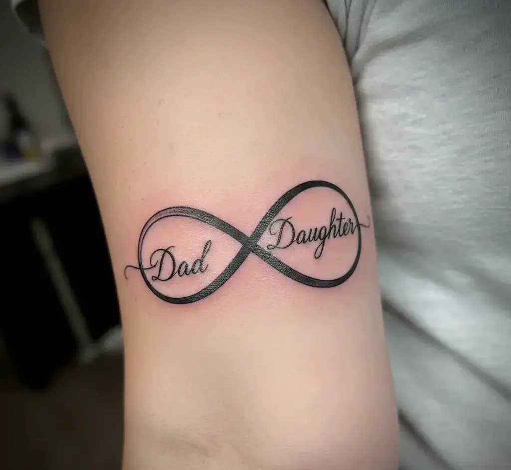 Infinity Symbol with Names