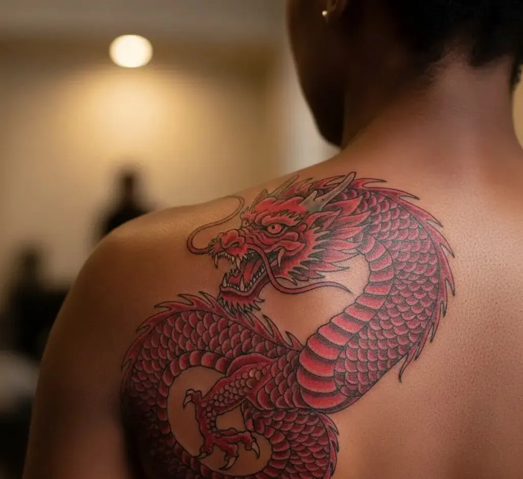 Red Dragon Tattoo