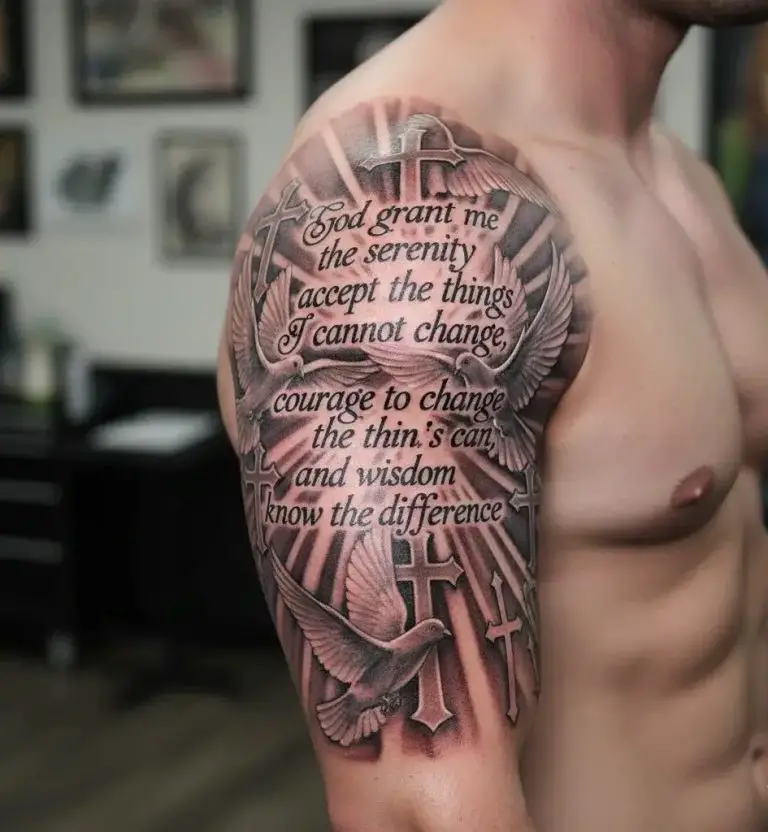 Serenity Prayer Tattoo