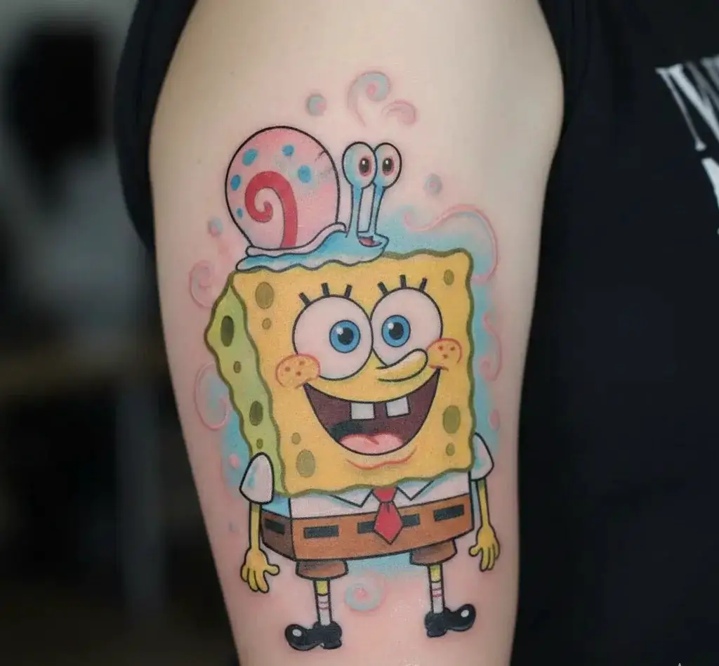 SpongeBob and Gary Together