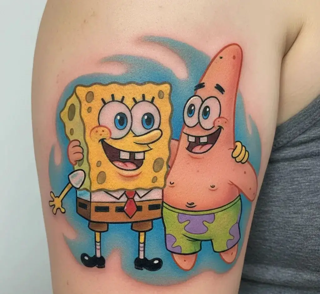 SpongeBob and Patrick Best Friends Pose