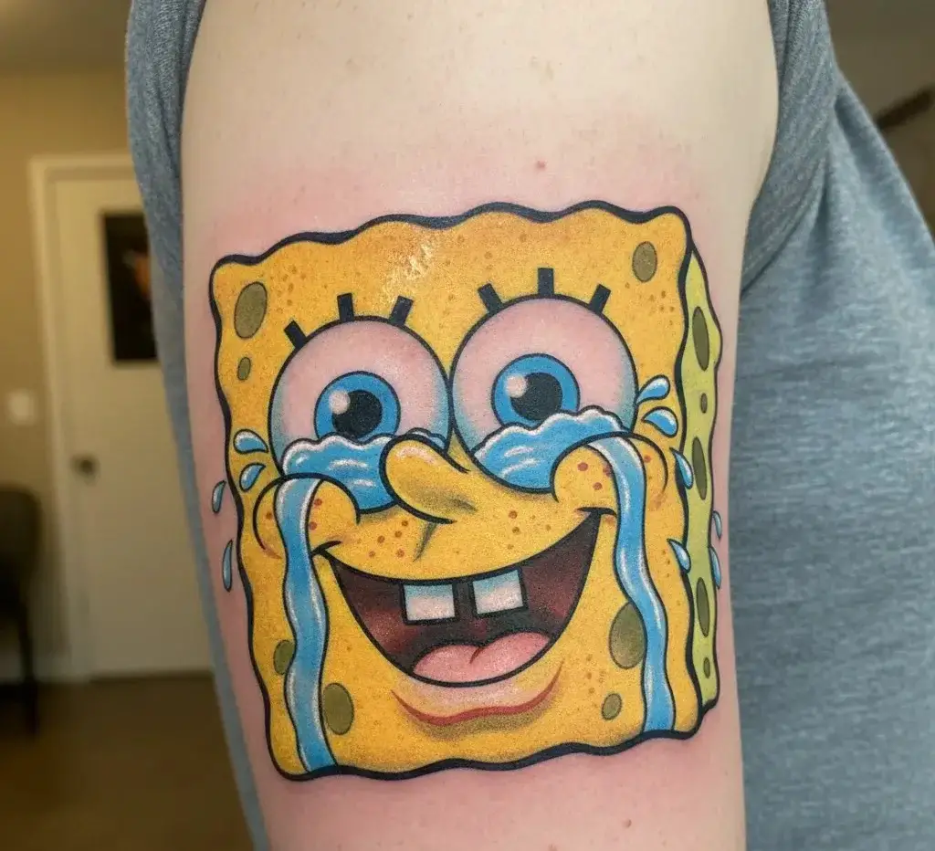 Spongebob Tattoo