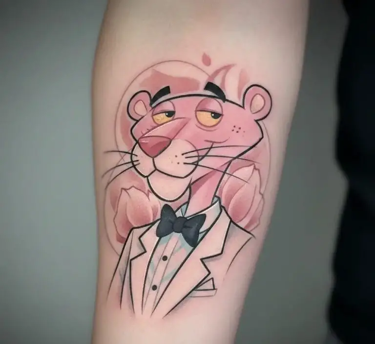 pink panther tattoo meaning