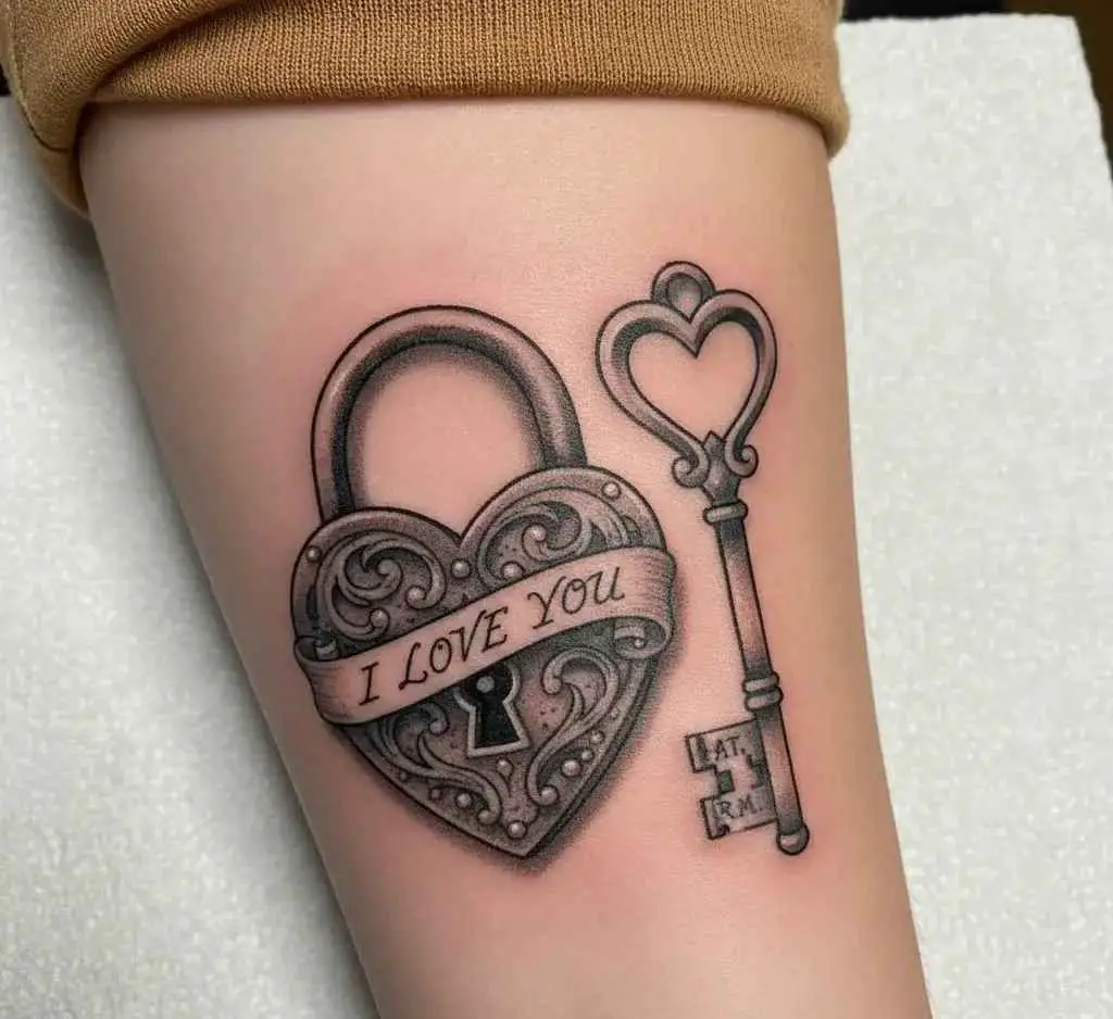 Lock and Key “I Love You”