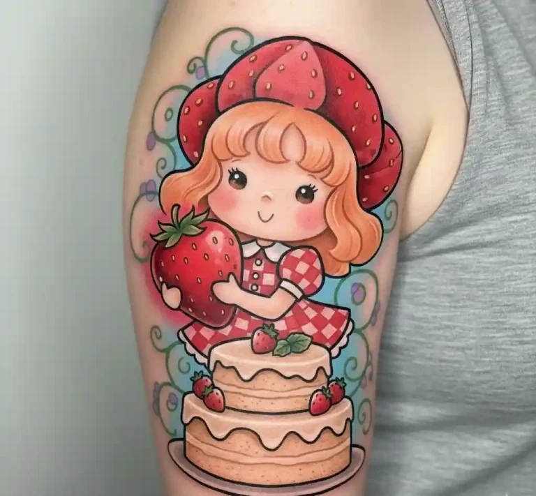 Strawberry Shortcake Tattoo