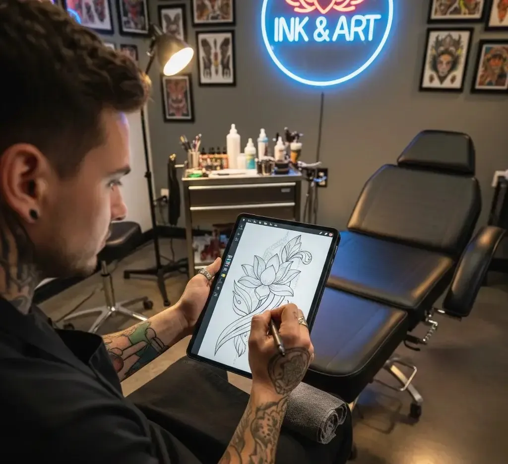 Can a Tablet Improve Tattoo Healing Results Through Better Design Planning?