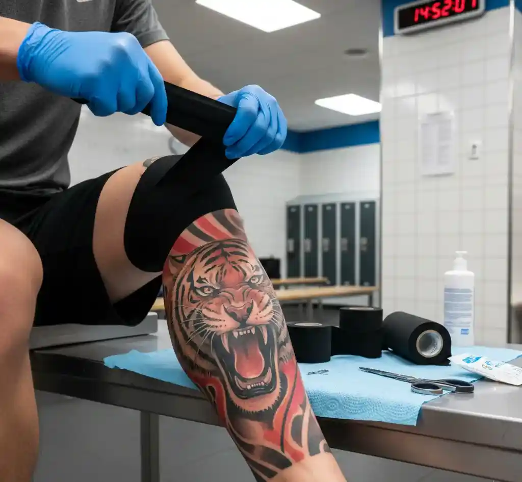 how to cover a tattoo for sports