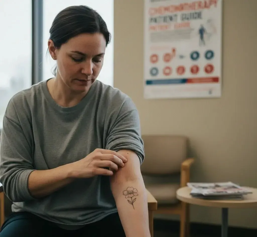 Are Certain Tattoo Placements Riskier Before Chemotherapy?