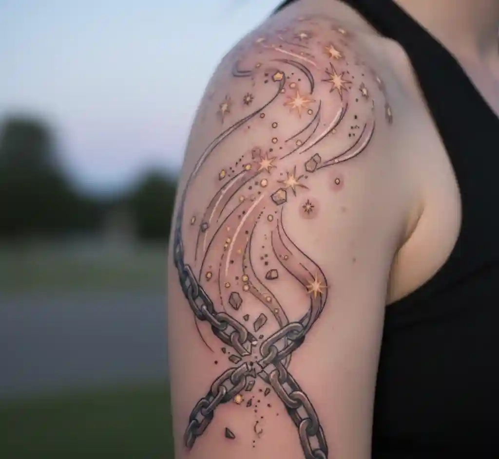 Broken Chains Turning into Stars