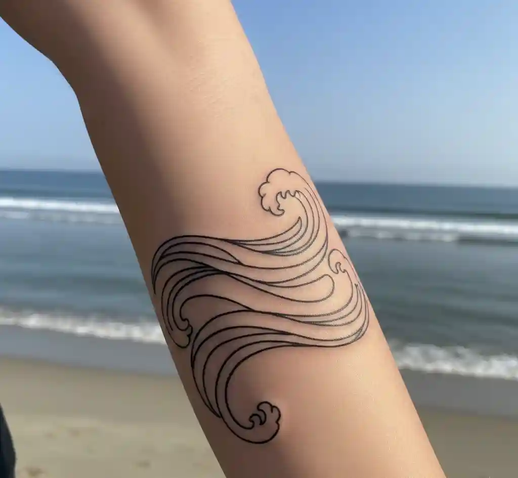 Infinite Ocean Linework