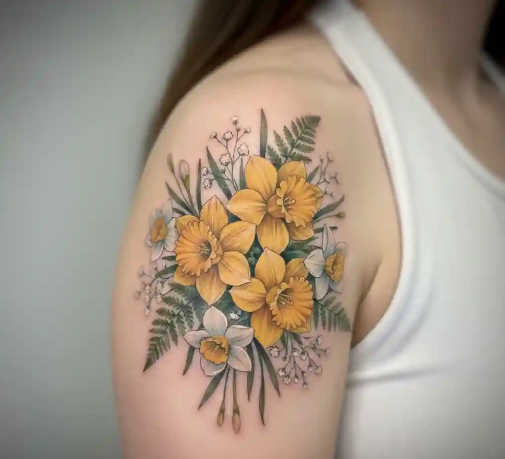 March Birth Flower Bouquet