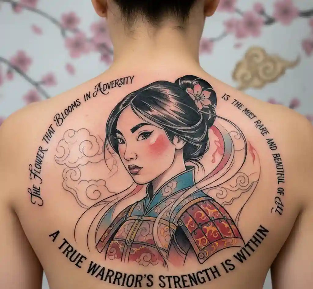 Quote and Portrait Combination