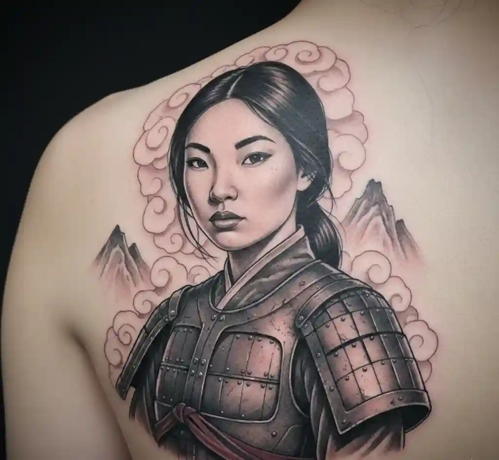Warrior Mulan Portrait