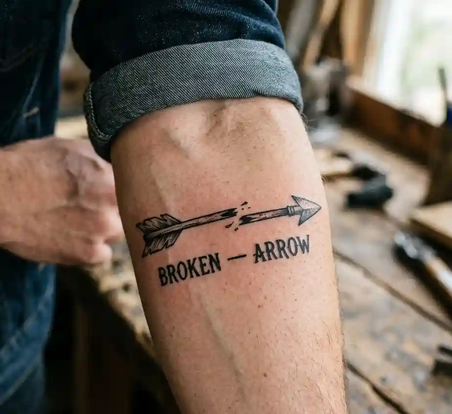 Broken Arrow Tattoo
