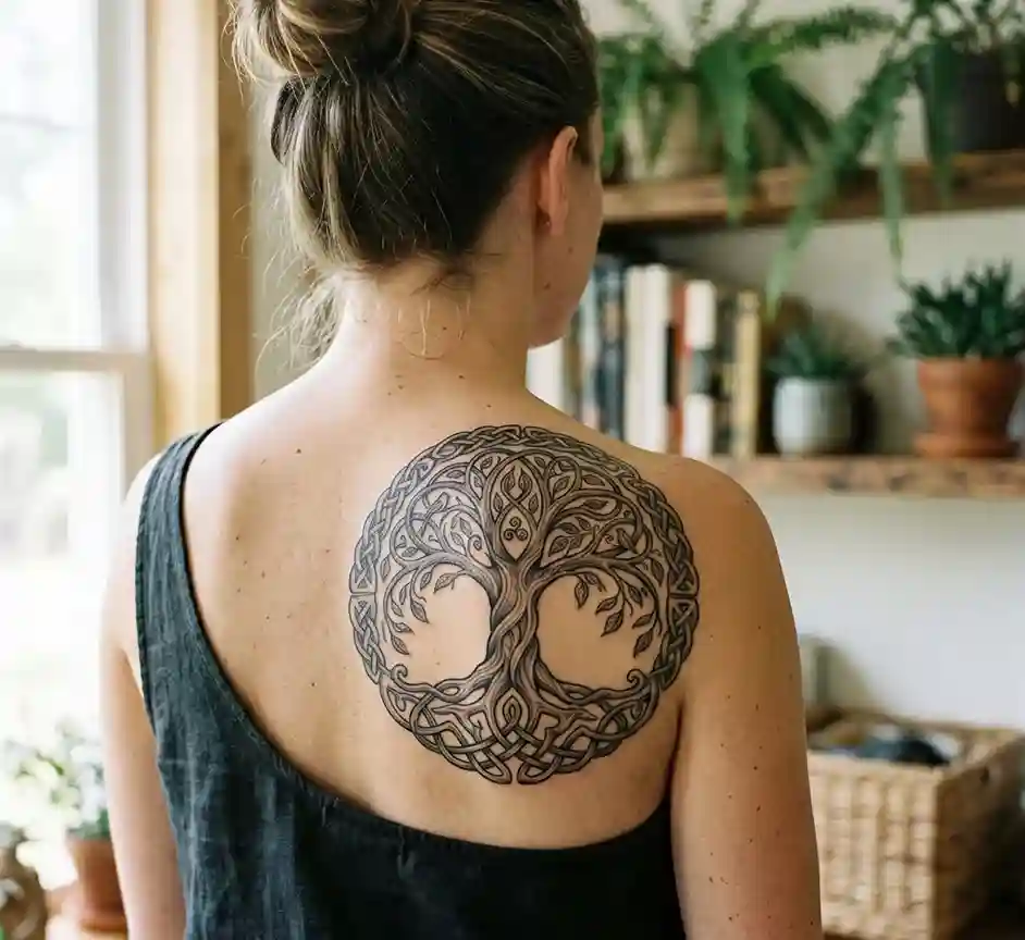 Celtic Tree of Life Tattoo