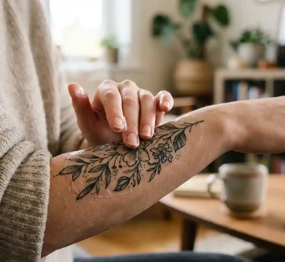 Is It Normal for a New Tattoo to Fade While Peeling?