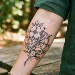 Dogwood Flower Tattoo